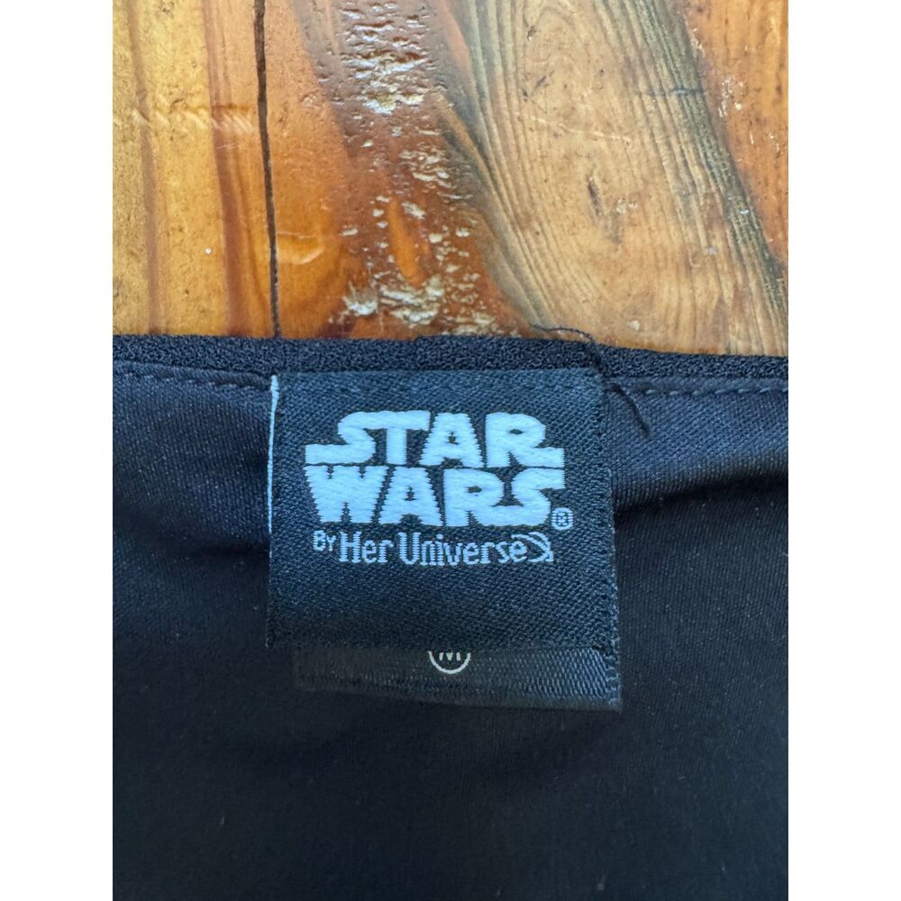 Star Wars Darth Vader Cape Dress Rhinestone Logo Her Universe Size M - Picture 7 of 10